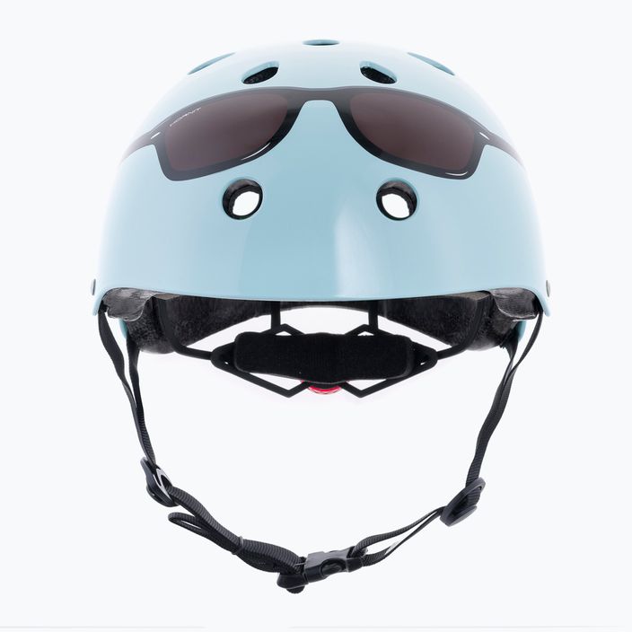 Hornit Wayfarer children's bike helmet turquoise 2
