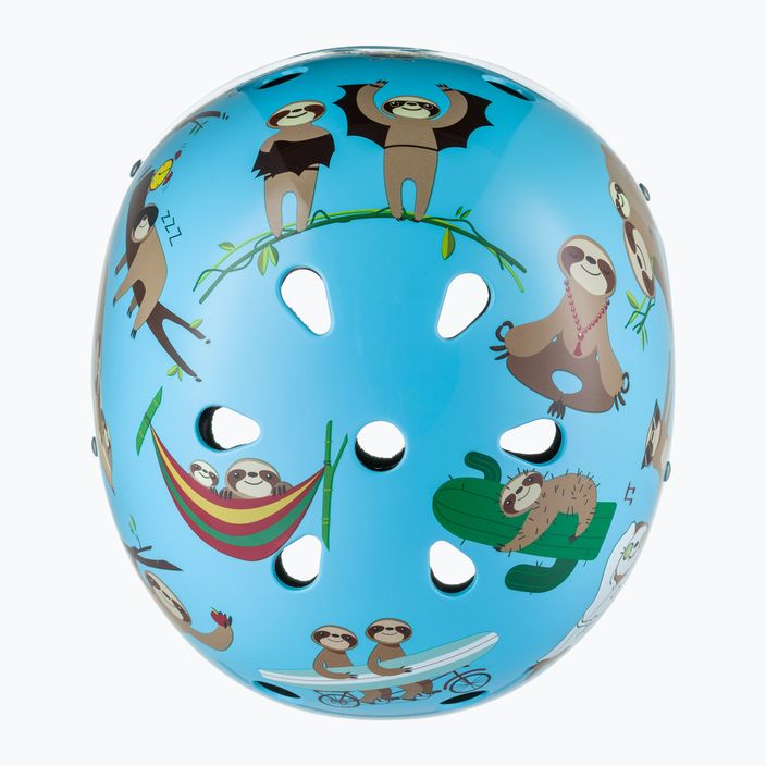 Hornit Sloth blue/brown children's bike helmet 6