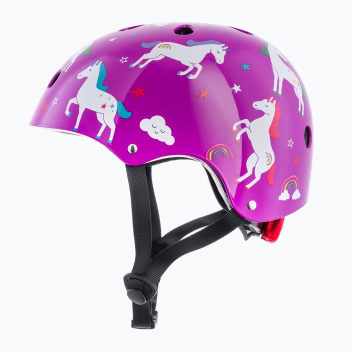Hornit Unicorn purple/white children's bike helmet 5