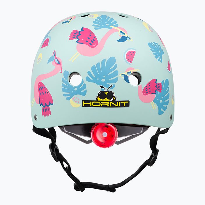 Hornit children's bike helmet Flaming blue/pink 3