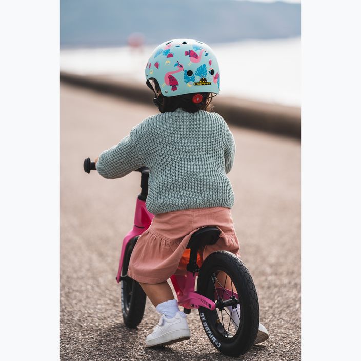 Hornit children's bike helmet Flaming blue/pink 8