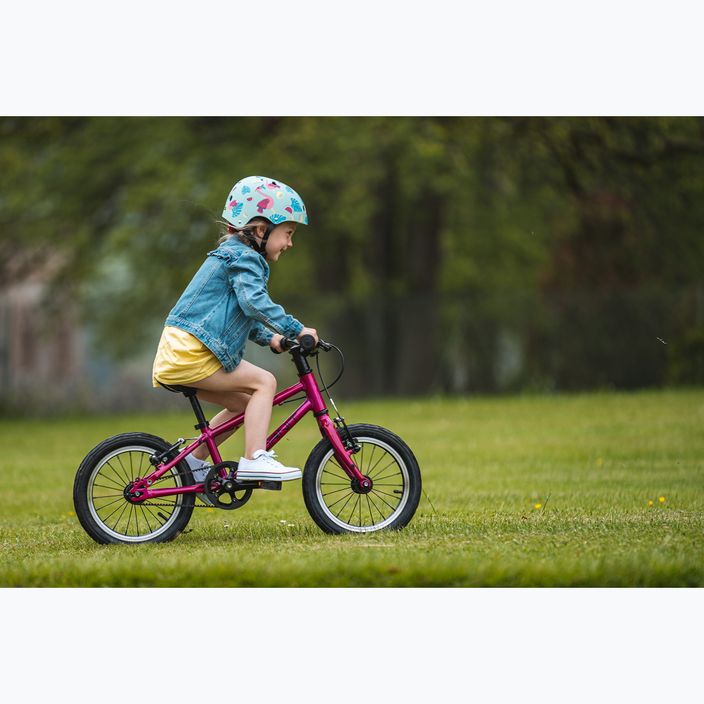 Hornit children's bike helmet Flaming blue/pink 11