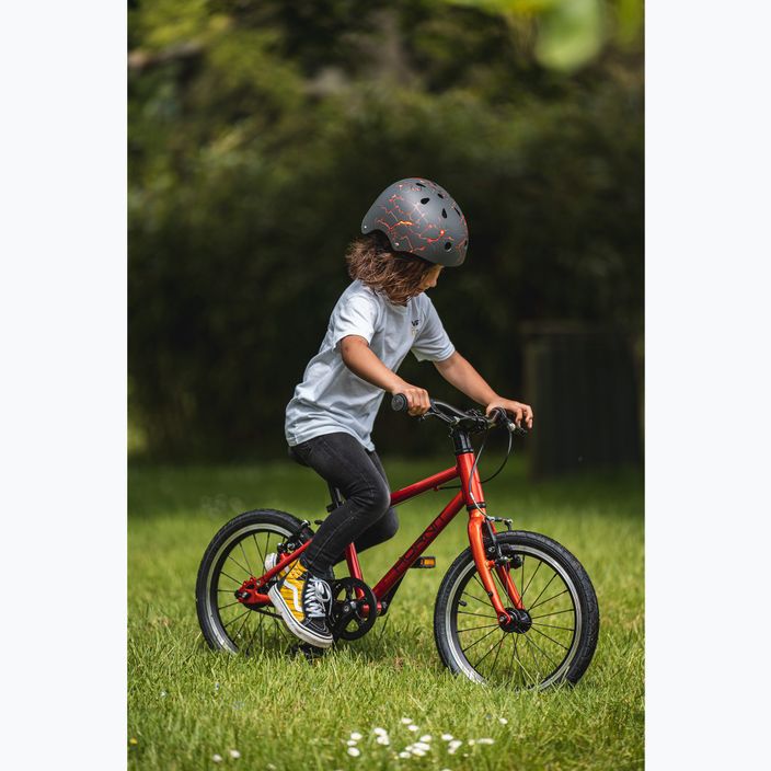 Hornit Lava brown children's bike helmet 11
