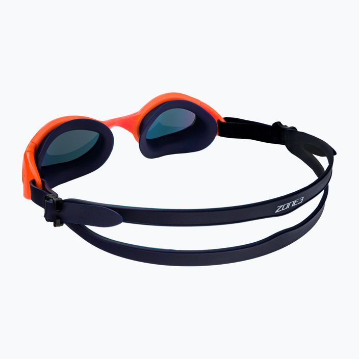 ZONE3 Attack swim goggles navy/orange SA19GOGAT113 4