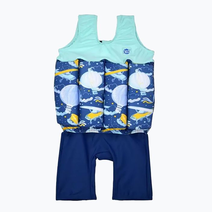 Children's swimsuit Splash About Short John Planes blue SJFSZUP1