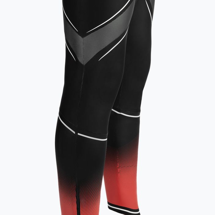 Men's triathlon wetsuit HUUB Aegis X 3:5 black/red AEGX35 9