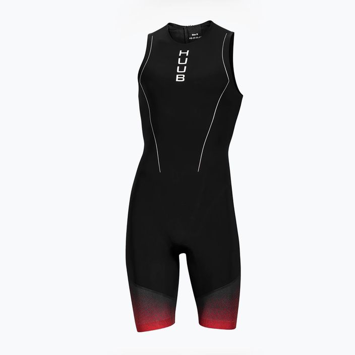 HUUB Men's Triathlon Suit Race Swimsuit Black RACESKN 2