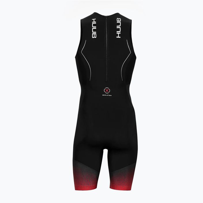 HUUB Men's Triathlon Suit Race Swimsuit Black RACESKN 3