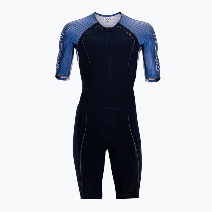 HUUB men's triathlon suit Anemoi Aero + Flatlock black-blue ANEPF 8