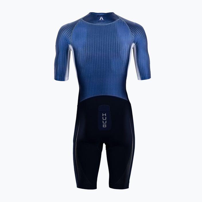 HUUB men's triathlon suit Anemoi Aero + Flatlock black-blue ANEPF 9