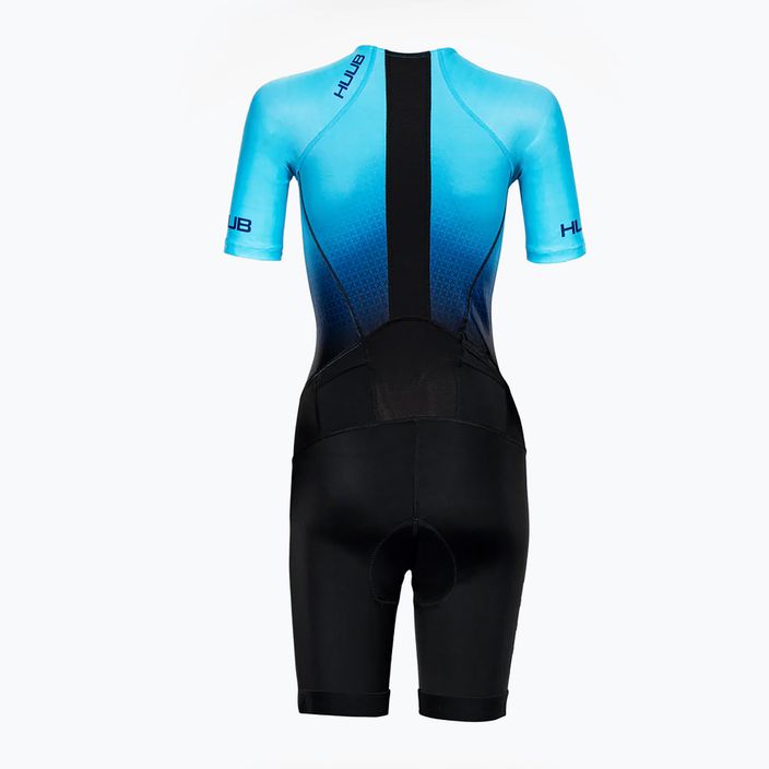 Women's Triathlon Suit HUUB Commit Long Course Suit black-blue COMWLCS 8