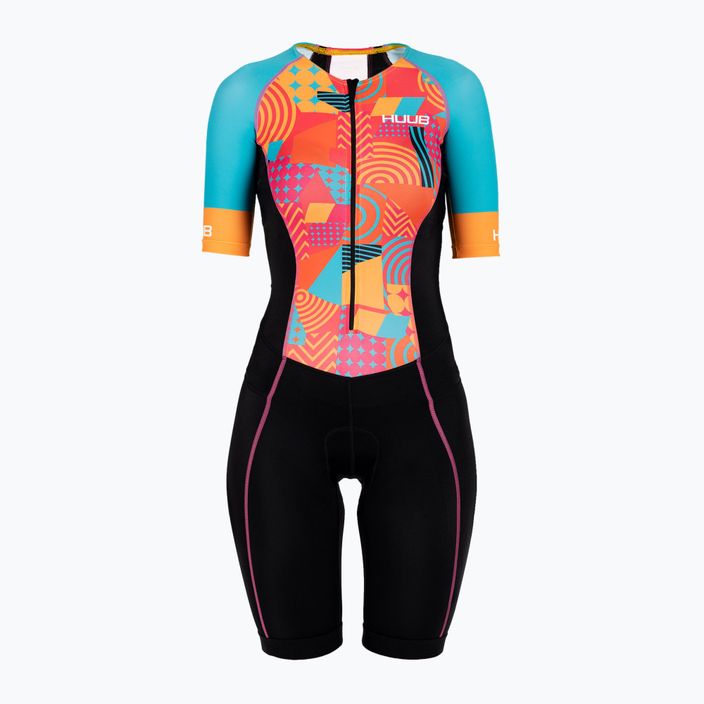 Women's Triathlon Suit HUUB Her Spirit Long Course Suit black and colour HERSLCS