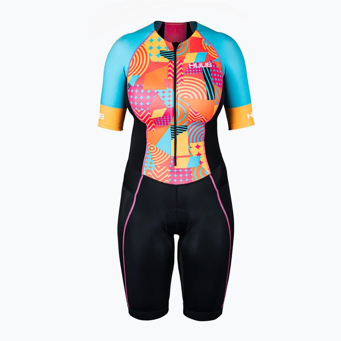 Women's Triathlon Suit HUUB Her Spirit Long Course Suit black and colour HERSLCS 7
