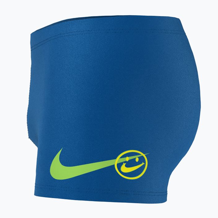 Nike Multi Logo Square Leg children's swim boxers blue NESSD042-494 6