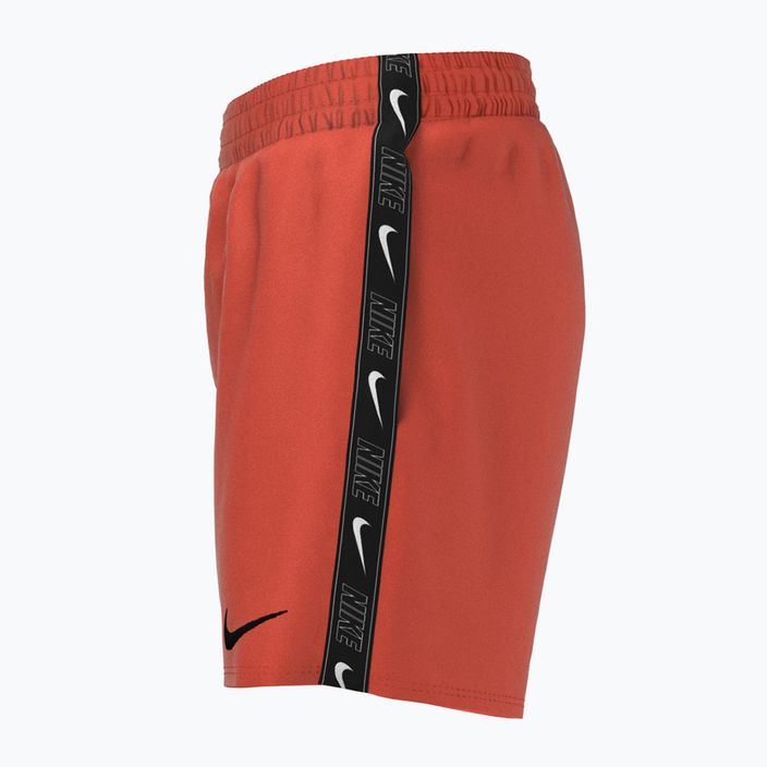 Men's Nike Logo Tape 4'' Volley shorts red NESSD794-620 2