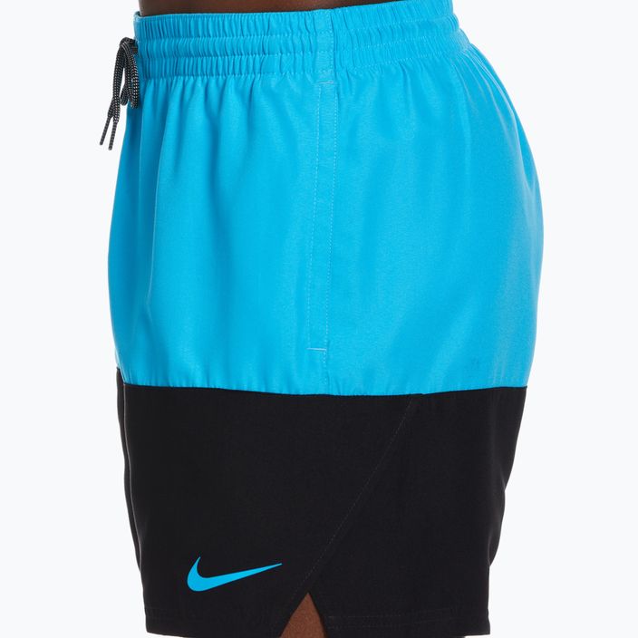 Men's Nike Split 5" Volley swim shorts blue NESSB451-480 3