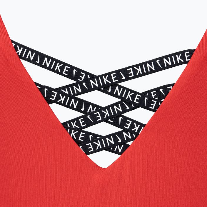 Nike Sneakerkini U-Back women's one-piece swimsuit red NESSC254-614 4