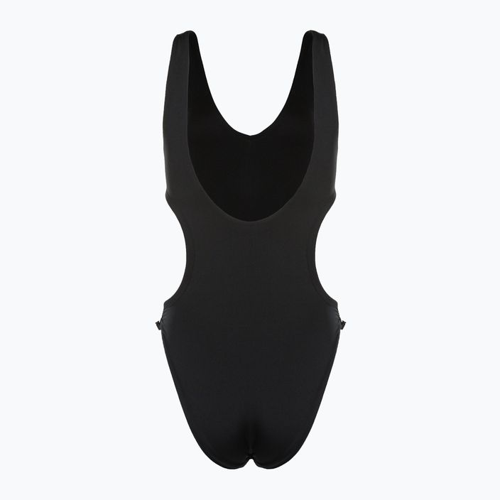 Nike Wild women's one-piece swimsuit black and white NESSD255-001 2
