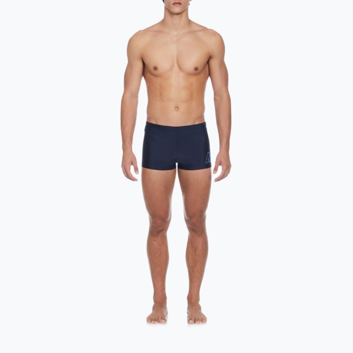 Men's Nike Logo Square swim shorts midnight navy 10