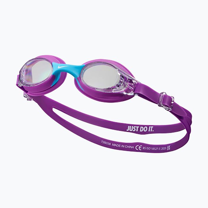 Nike Lil Swoosh Junior fuchsia dream children's swim goggles