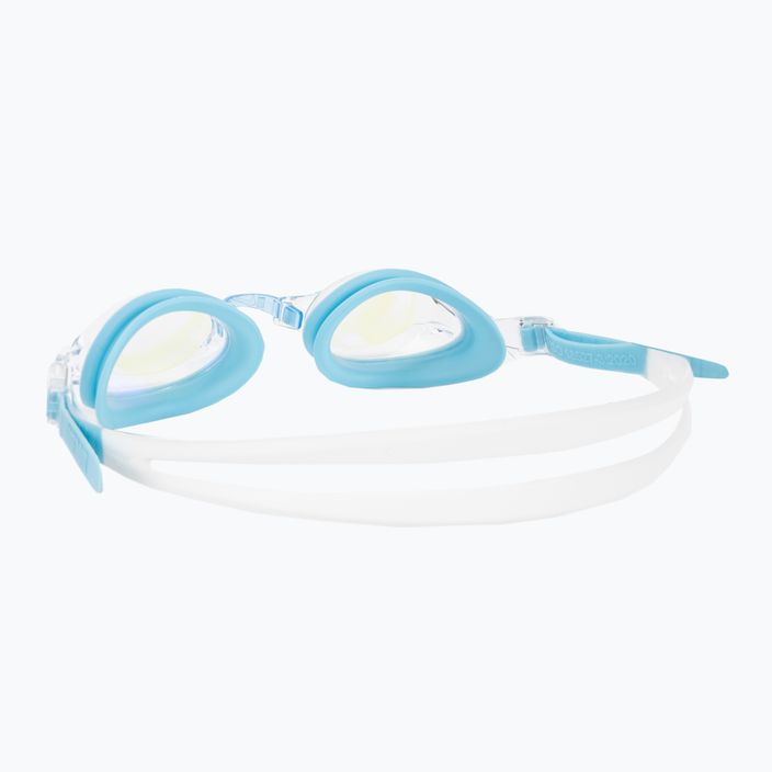 Nike Chrome Mirror swimming goggles aquarius blue 4