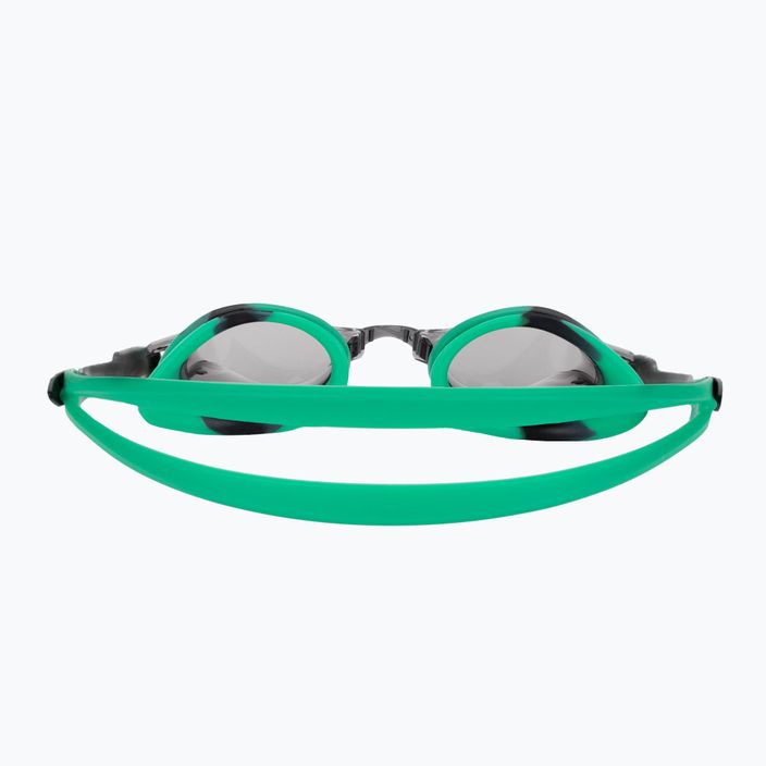 Nike Chrome Junior green shock children's swimming goggles 5