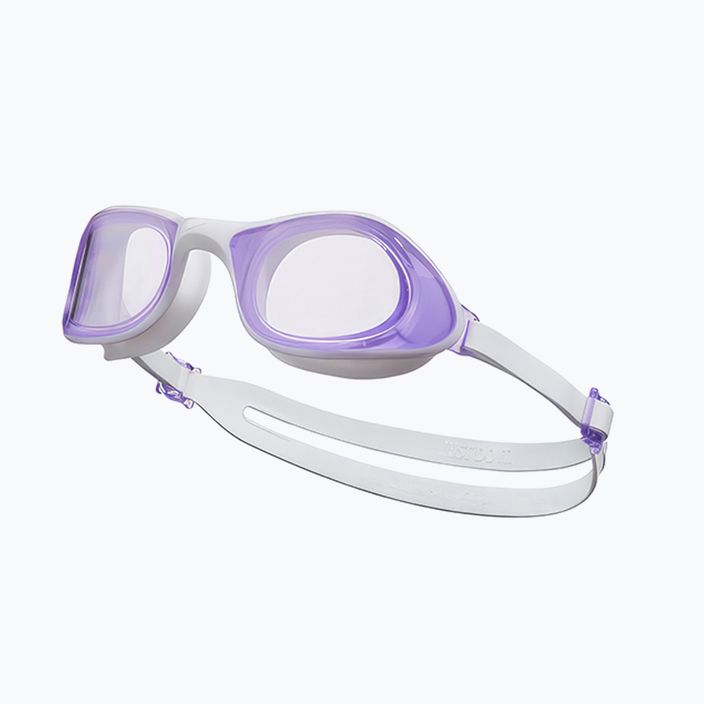Nike Expanse white swimming goggles 6