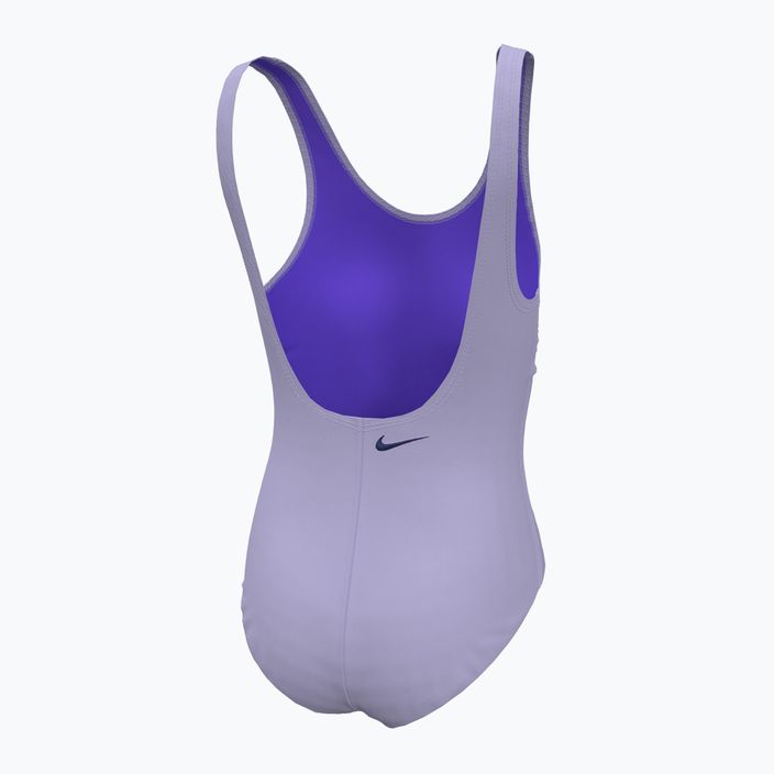 Nike Multi Logo U-Back lilac bloom children's one-piece swimsuit 2