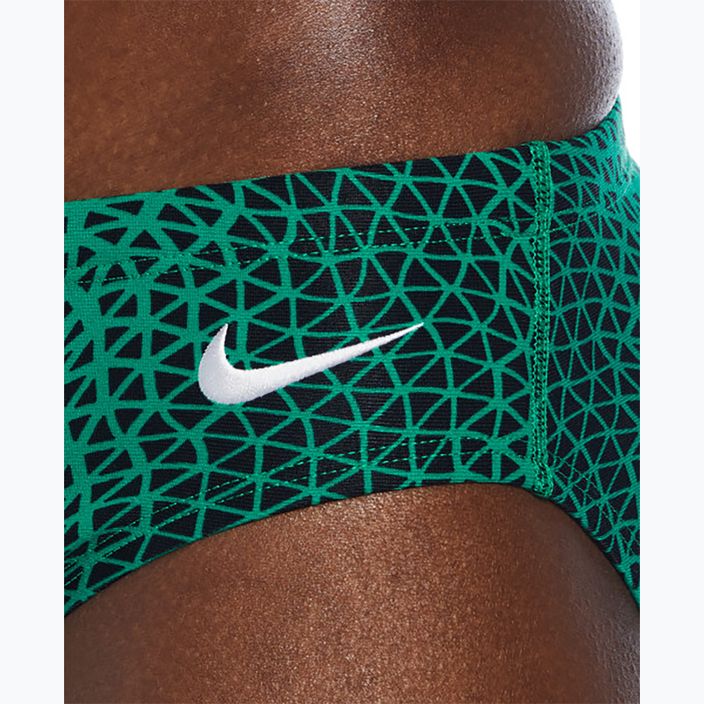 Men's Nike Hydrastrong Delta Brief court green swim briefs 3