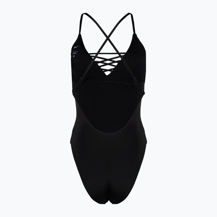 Women's one-piece swimsuit Nike Sneakerkini 2.0 Croccback black 2