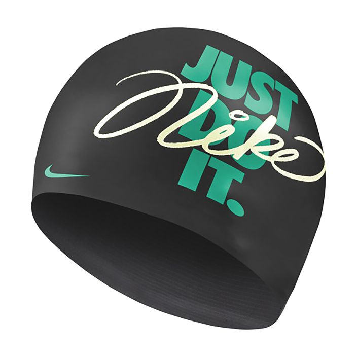 Nike Multi Graphic stadium green swimming cap 2