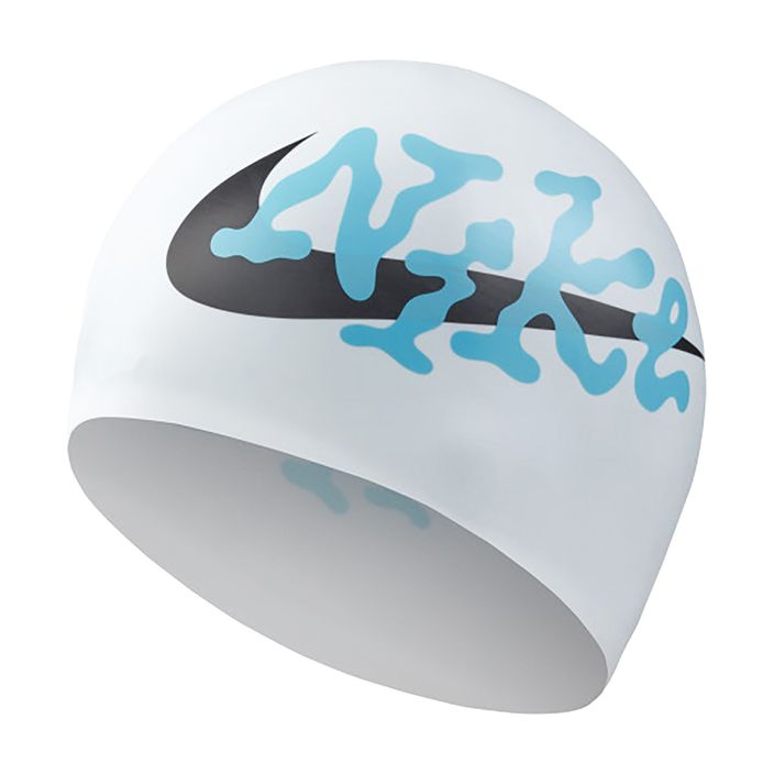 Nike Multi Graphic swimming cap aquarius blue 2