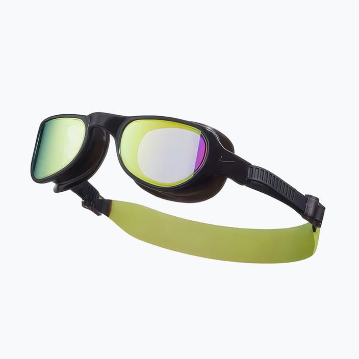 Nike Universal Fit Mirrored volt swimming goggles 6