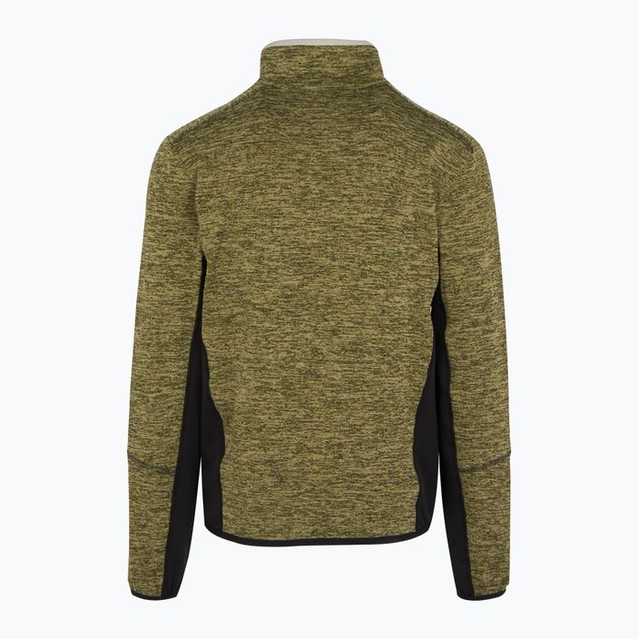 Men's REGATTA Alven nephrite green marl/black sweatshirt 6