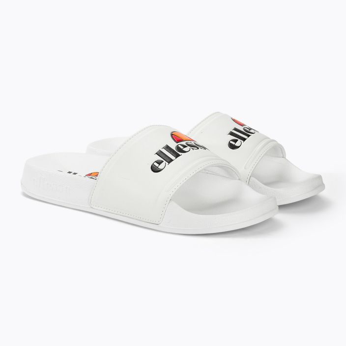 Ellesse women's Filippo Slide white flip-flops 4