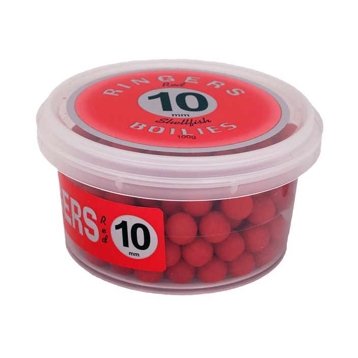 Ringers Red Shellfish Hook Balls 8 mm 100 g PRNG33 2