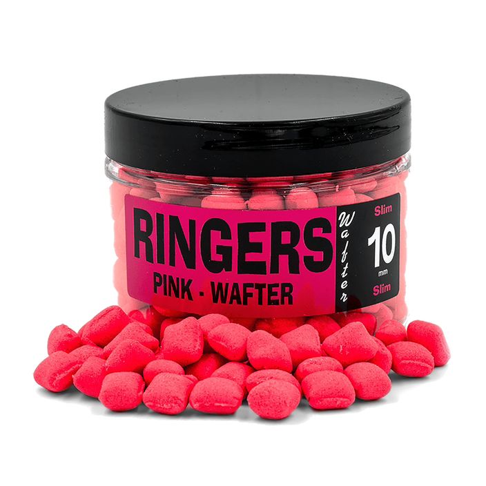Ringers New Pink Thins cushion protein bait Chocolate 10mm 150ml PRNG91 2