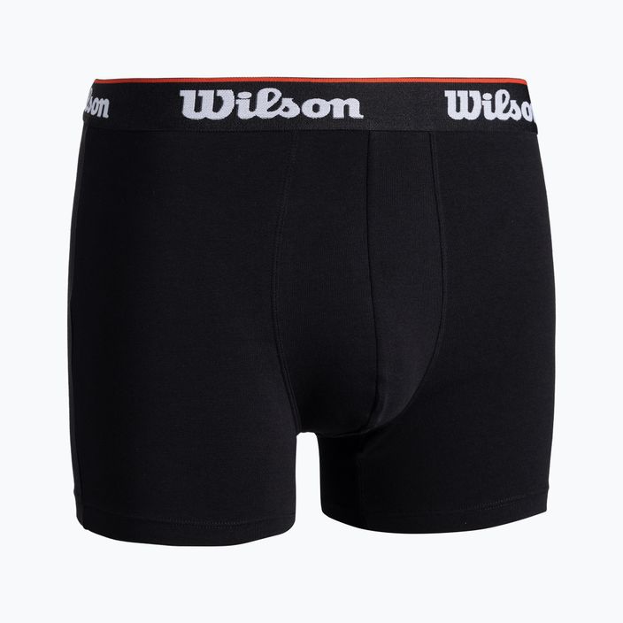 Wilson men's 2-Pack boxer shorts black W875M-270M 3