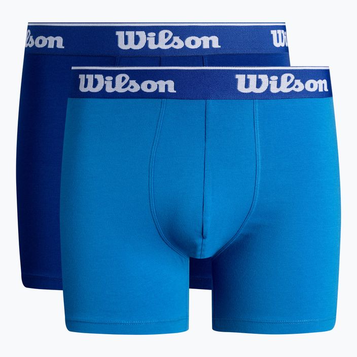 Wilson men's boxer shorts 2 pack blue/ navy W875E-270M