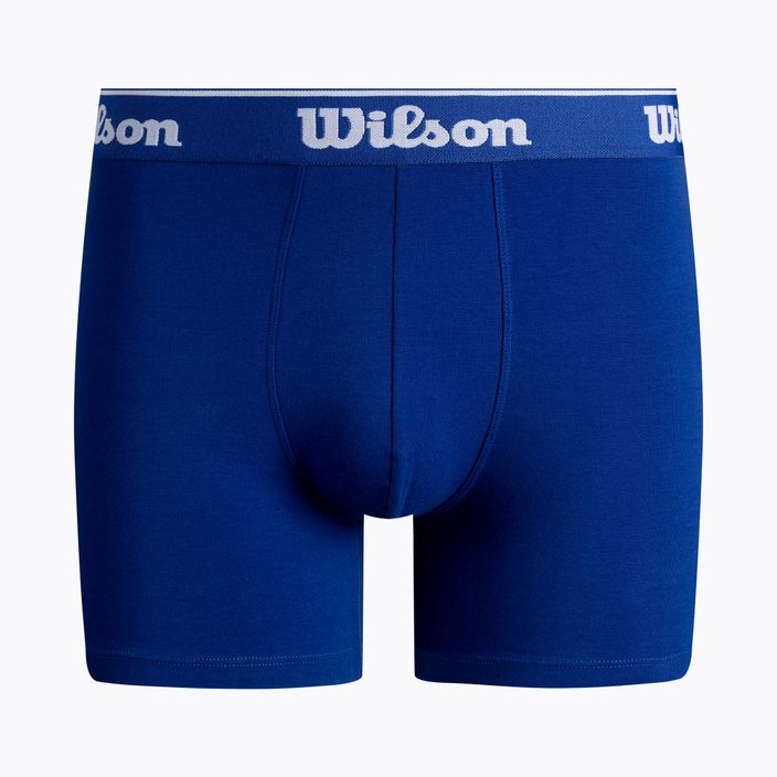 Wilson men's boxer shorts 2 pack blue/ navy W875E-270M 2