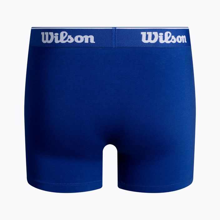Wilson men's boxer shorts 2 pack blue/ navy W875E-270M 4