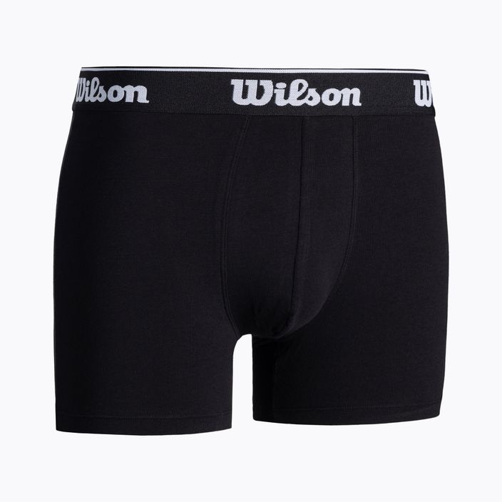 Wilson men's boxer shorts 2 pack black/green W875V-270M 6