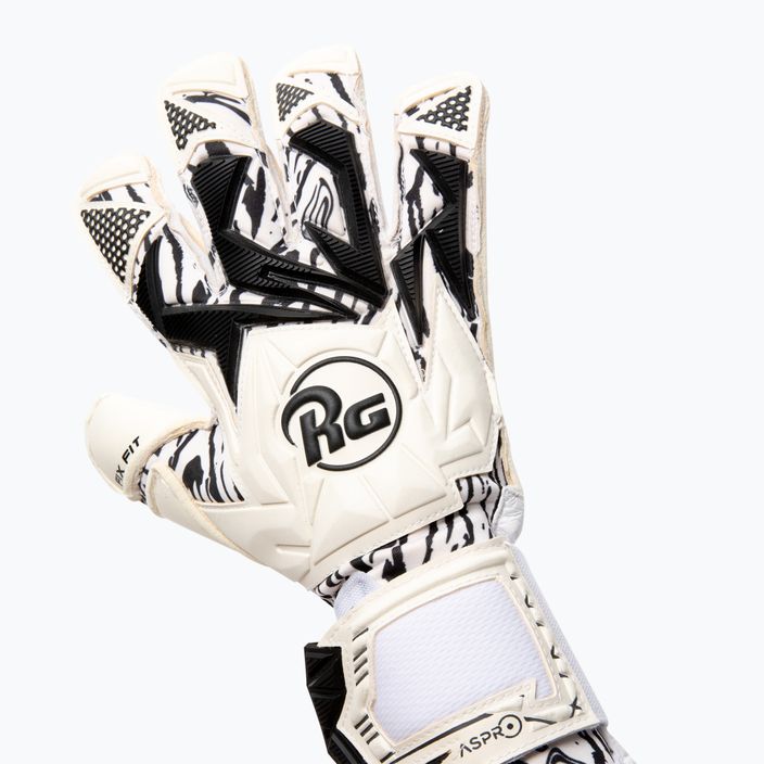 RG Aspro goalkeeper gloves 21/22 white ASP2108 3
