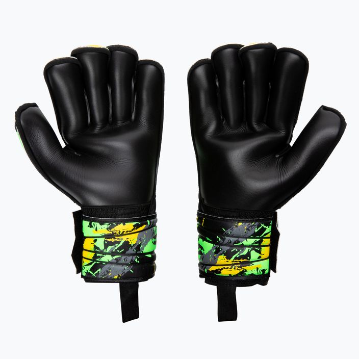 RG Aspro 4train goalkeeper's gloves black and green ASP42107 2