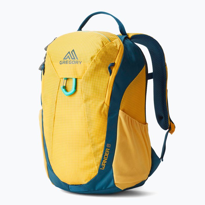 Gregory Wander 8 l aqua yellow children's hiking backpack