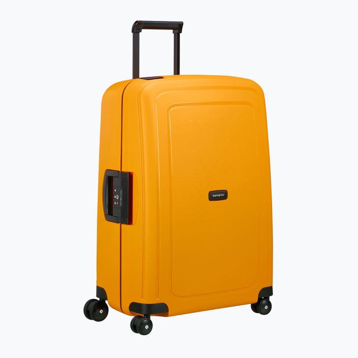 Samsonite S'cure Spinner 79 l honej yellow travel case 2