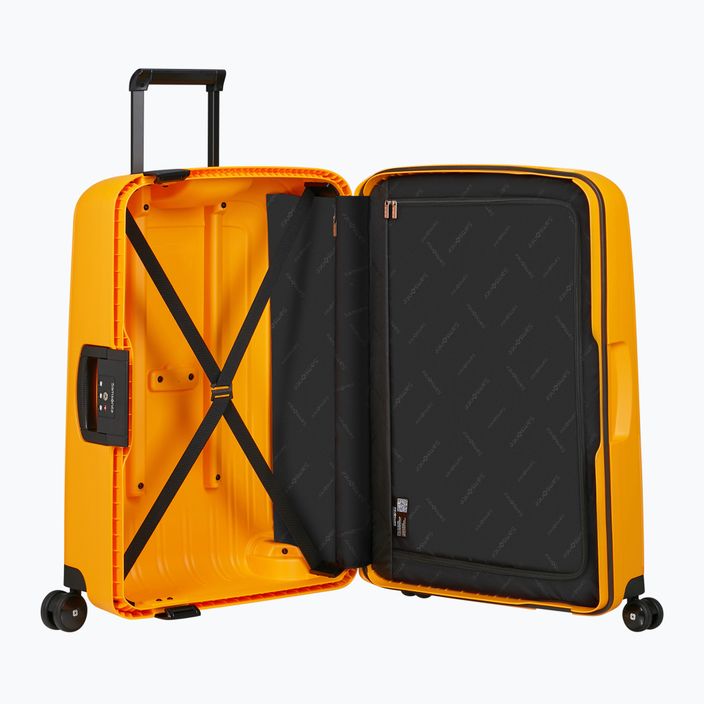 Samsonite S'cure Spinner 79 l honej yellow travel case 6