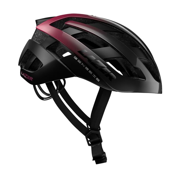 Lazer Genesis cosmic berry bicycle helmet 2