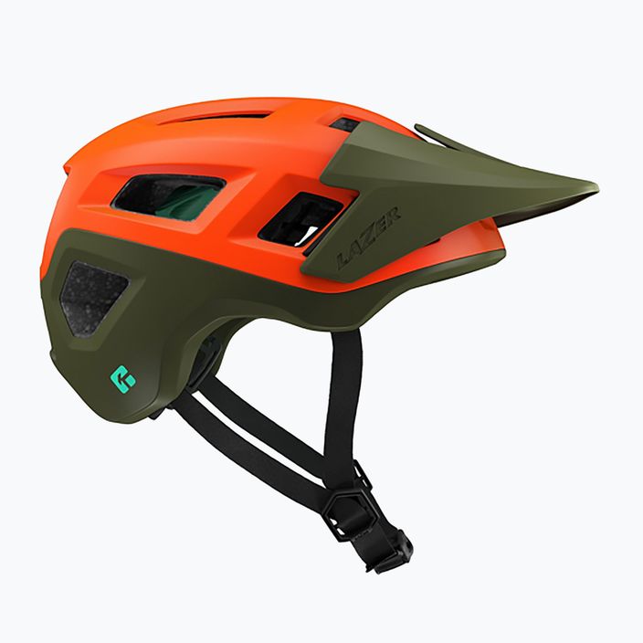 Lazer Coyote KC CE-CPSC bicycle helmet orange-green BLC2237891781 6
