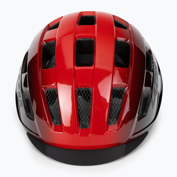 Lazer Codax KC CE-CPSC+net red-black bicycle helmet BLC2237891808 2
